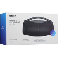 Портативная колонка DEXP DPS-510, черный
