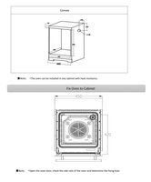 Electric Oven Haier HOY-P09NSGBB black