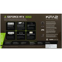 Видеокарта KFA2 GeForce RTX 3050 X Black OC RGB [35NSL8MD6YEK]