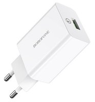 Сетевое зарядное устройство Borofone BA21A Long Journey белый