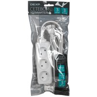 Extension cord DEXP Basic 330W white