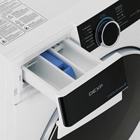 Стирально-сушильная машина DEXP WD-F8614DMA/WBSI белый
