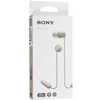 Беспроводные наушники Sony WI-C100  бежевый 2022