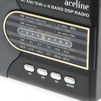 Радиоприемник Aceline AR550 черный