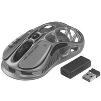 Мышь беспроводная/проводная GravaStar Mercury M1 Pro Gunmetal Gray [80003746] серый