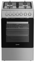 Комбинированная плита Indesit ISG5F1HX серебристый
