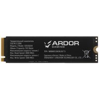 512 ГБ M.2 NVMe накопитель ARDOR GAMING Simple SI512QSHI