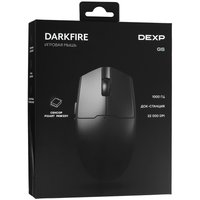 Мышь беспроводная/проводная DEXP GS Darkfire  черный