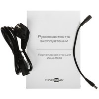 Портативная зарядная станция FinePower Zeus 500 черный