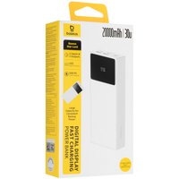 Портативный аккумулятор Baseus Star-Lord Digital Display 30W белый