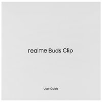 Наушники TWS Realme Buds Clip  черный 2025