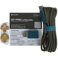 Геймпад беспроводной/проводной GameSir G7 Pro Wuchang голубой