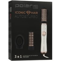 Фен-щетка Polaris PHSB 1122Ri белый/золотистый