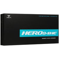 Клавиатура  проводная AULA HERO84 HE цвет розовый