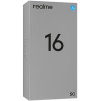 6.57" Смартфон realme 16 256 ГБ белый