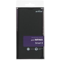 Чехол-книжка  Aceline Kors для Infinix SMART 9 черный