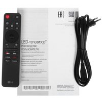 55" (139 см) Телевизор LG 55QNED70A6A черный