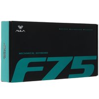 Клавиатура  проводная + беспроводная AULA F75