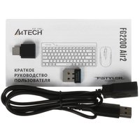 Клавиатура+мышь беспроводная   A4Tech Fstyler FG2200 Air 2 черный