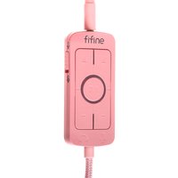 Проводные наушники Fifine H9  розовый 2023
