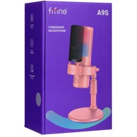 Микрофонный комплект Fifine A9S розовый