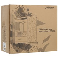 Корпус ARDOR GAMING Rare Minicase MS3 Mesh ARGB  белый