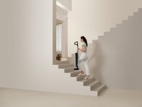 Upright vacuum cleaner    Trouver K10 Flex Reach  black