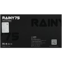 Клавиатура  проводная + беспроводная WOBKEY Rainy75 Pro цвет черный