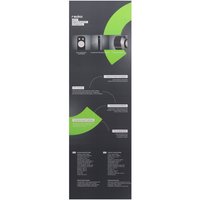 Вентилятор Reoka RKSF-C3600  серебристый