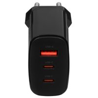 Сетевое зарядное устройство DEXP GaN CB65A2C черный