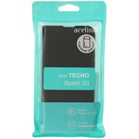 Накладка  Aceline Kors для Tecno SPARK 50 черный