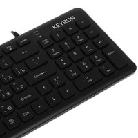 Клавиатура  проводная KEYRON K-113 цвет черный