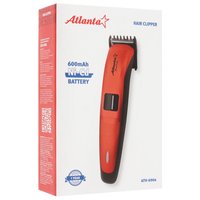 Машинка для стрижки Atlanta ATH-6904 красный/черный