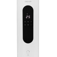 Масляный обогреватель DEXP OH-1507EW белый