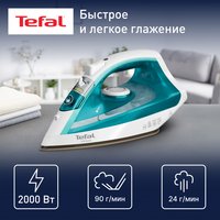 Утюг Tefal FV1R10F1 бирюзовый