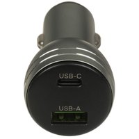 Car charger DEXP D30ACQCPDMG gray