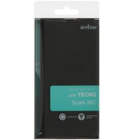 Чехол-книжка  Aceline Kors для Tecno SPARK 30C черный