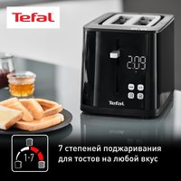 Тостер Tefal Smart&Light TT640810 черный