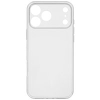 Накладка  Aceline Silicone TC-521 для Apple iPhone 17 Pro Max прозрачный