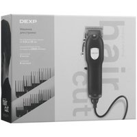 Машинка для стрижки DEXP DHC-104WP черный/серебристый