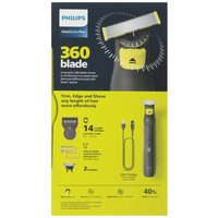 Триммер Philips OneBlade QP6542/15 черный/желтый