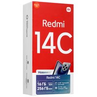 6.88" Смартфон Xiaomi Redmi 14C 256 ГБ черный