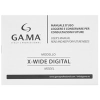 Выпрямитель для волос GA.MA X - WIDE DIGITAL PTC 4D DUAL PLATES зеленый