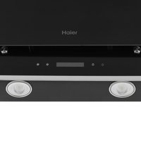 Вытяжка наклонная Haier HVX-W672GBX черный/серебристый
