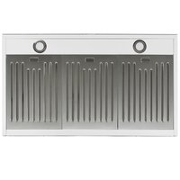 Exhaust hood fireplace Artel Art-1190 Rapido Touch white/black