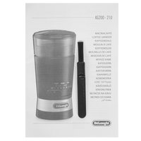 Electric coffee grinder Delonghi KG 210 black