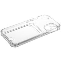 Накладка  Aceline Pocket для Apple iPhone 15 прозрачный