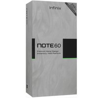 6.78" Смартфон Infinix NOTE 60 256 ГБ черный