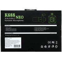 Микрофонный комплект Fifine K688NEO черный