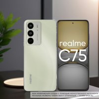 6.72" Smartphone realme C75 128 GB golden